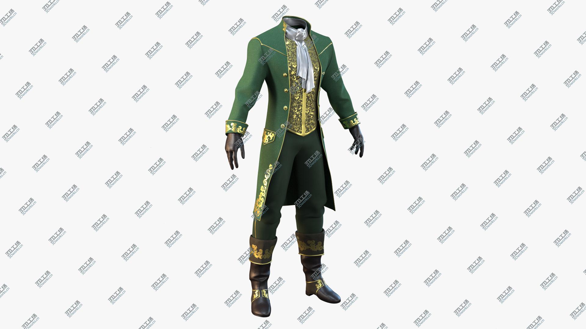 images/goods_img/2021040162/Green Vintage Clothing Men Suit 3D model/1.jpg